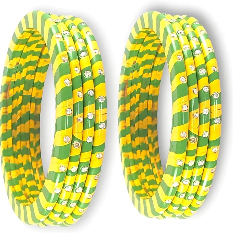 designer bangle green