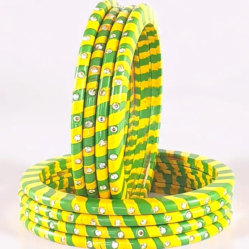 designer bangle green