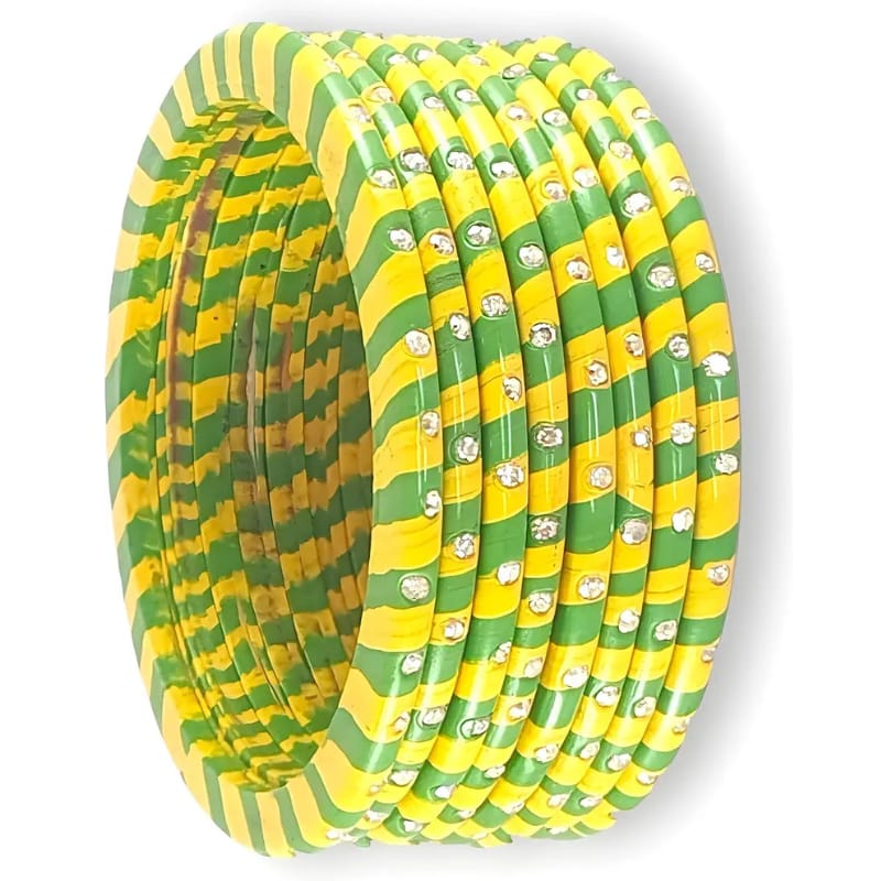 designer bangle green