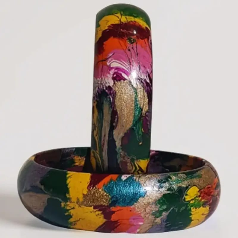 designer wide bangle